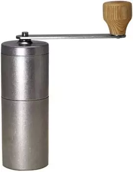 Кофемолка VINTAGE INOX Сделано в Японии Керамическое лезвие VINTAGEINOX Нержавеющая сталь Обработка старением Небьющаяся Можно мыть в посудомоечной машине Ручной помол [Обычный