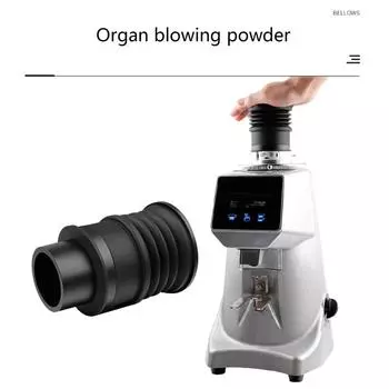 Кофемолка, выдувающая контейнер для зерен, приспособления для очистки кофемолки, многоразовые, ручной пресс, алюминиевый сплав, многоцелевой для кухни чёрный