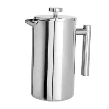 Кофеварка чайник чайник стальной пресс утолщенный прочный для магазина