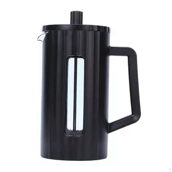 Кофеварка, чайник для кофе, кофеварка большой емкости, стальной пресс, чайник для эспрессо White 600ml