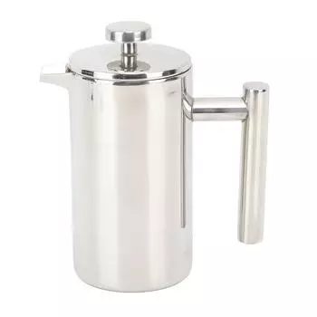 Кофеварка френч-пресс 350 мл из нержавеющей стали с двойной изоляцией, термостойкий френч-пресс L