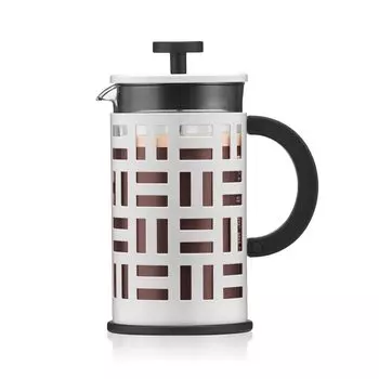 Кофеварка френч-пресс BODUM EILEEN 1 л, цвет не совсем белый [оригинальный продукт] 11195-913J