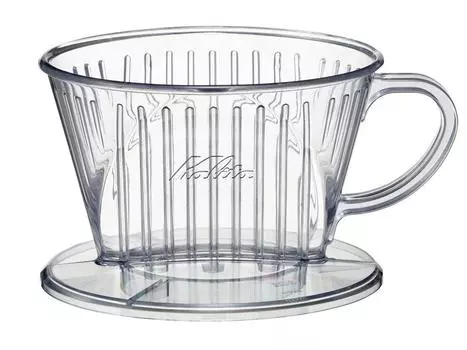 Кофеварка Kalita с высокой скоростью экстракции, которая позволяет получить только вкус напитка, прежде чем появится неприятный привкус. Кофеварка для 1-го дня