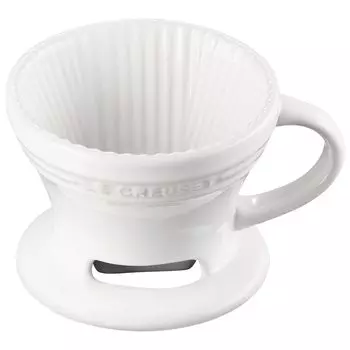 Кофеварка Le Creuset Dripper Coffee Brewer белого цвета [Авторизованный японский продукт]
