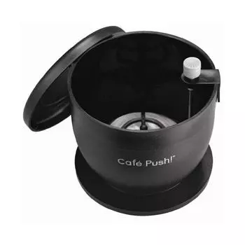 Кофеварка MacMar Cafe Push Coffee Dripper экономит время, не требует бумажного фильтра, метод замачивания, черный AA0018