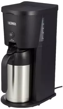 Кофеварка с вакуумной изоляцией THERMOS Black BK 0.63L ECJ-700