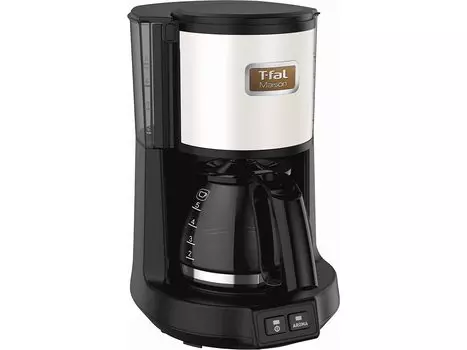 Кофеварка Tefal Cups Два выбираемых режима капельного типа Maison Snow CM4901JP 0.6L/5 Coffee White