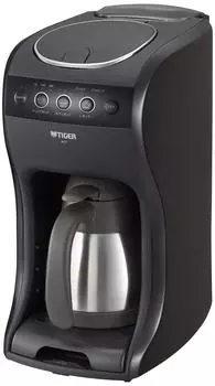 Кофеварка Tiger Coffee Maker на 4 чашки, вакуумный, нержавеющая сталь, цвет: коричневый, кофейный, разный ACT-B040-TS
