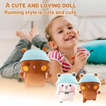 Когда популярное аниме встречается с милыми плюшевыми игрушками, рождается эта 2D-кукла, которая идеально воспроизводит классические выражения лиц персонажей аниме! One Size коричневый