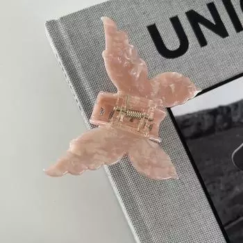 Коготь для волос-бабочки из ацетатного волокна, разноцветные зажимы для волос, новая заколка для волос 6