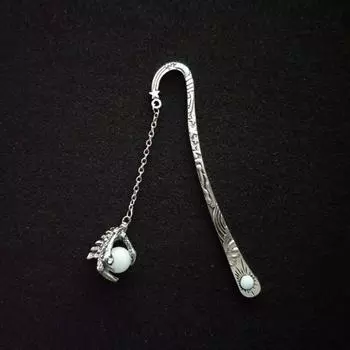 Коготь дракона Светящиеся закладки Ретро Солнце и Луна Звезды Светящийся флуоресцентный дракон