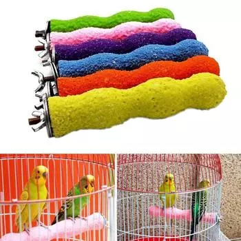 Коготь птицы, клюв, шлифовальный брусок, зубы попугая, каменная палка, жевательный окунь, игрушка, декор S