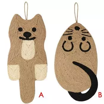 Когтеточка для домашних животных, скребок для ногтей, коврик для когтей, устойчивый к царапинам коврик из сизаля, башня для кошек, игрушки для кошек