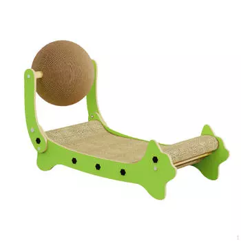 Когтеточка для кошек, 3 в 1, кровать для сна с мячом для домашних кошек