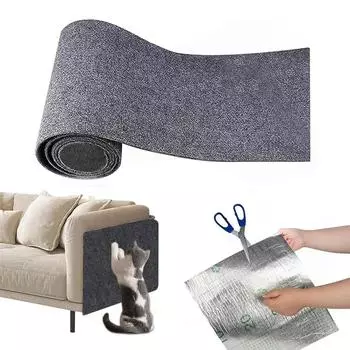 Когтеточка для кошек, дерево для кошачьих когтей, скребок для дивана, протектор, стеганое одеяло, обрезка, самовязкая ковровая башня, доска для царапания 30x100cm зелёный