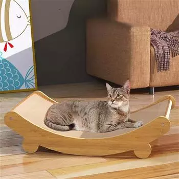 Когтеточка для кошек, деревянная доска для кошек, съемная, многофункциональная, кровать для сна, игрушки для точения когтей для котят, товары для животных