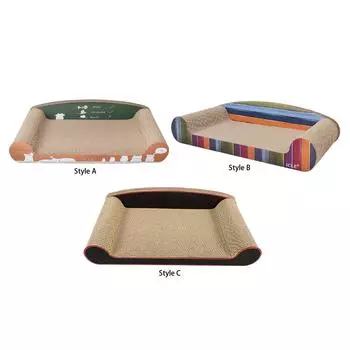 Когтеточка для кошек, диван для обучения кошек, универсальная прочная кошачья когтеточка, винтажная гостиная для домашних животных для украшения дома