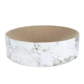 Когтеточка для кошек, гофрированная бумага, защитная мебель, круглая доска для кошек, коврик для среднего размера Small