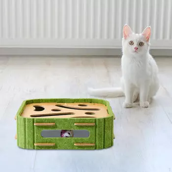 Когтеточка для кошек, игрушка, мяч, трек, аксессуар, бильярдный стол, многоцелевая мебель для домашних животных, принадлежности для царапания Round