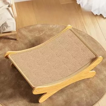 Когтеточка для кошек из сизаля, кошачье гнездо, 2 в 1, деревянное кресло для отдыха котят, устойчивое к царапинам, износостойкая игрушка для котят, товары для домашних животных