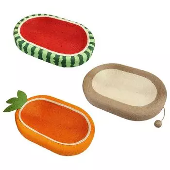 Когтеточка для кошек из сизаля, миска для сна, гнездо для кошек, овальная миска для кошек, для котят