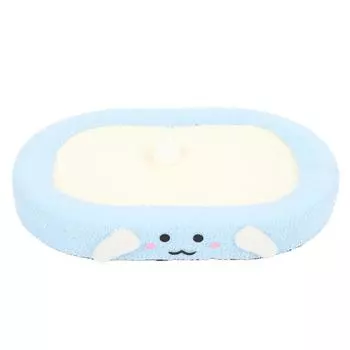 Когтеточка для кошек из сизаля с противоскользящей основой, симпатичная плюшевая обёртка для кошек, когтеточка для отдыха