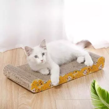Когтеточка для кошек Когтеточка для кошек Заточка когтей Картон Гофрированный картон Устойчивая к царапинам Когтеточка для кошек Игрушка для кошек Диван-кровать