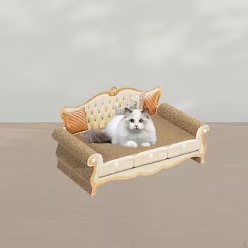 Когтеточка для кошек, кровать, доска для когтей, обучающая мебель для кошек, защита, гнездо для отдыха style A
