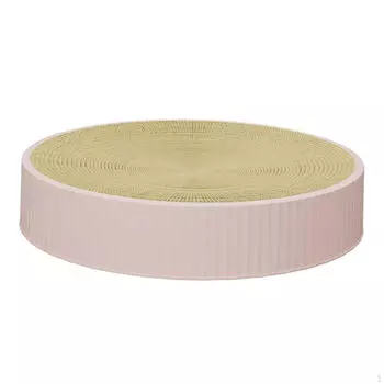 Когтеточка для кошек, миска, защитный диван, товары для животных, спальная кровать для кошек, картон для L розовый