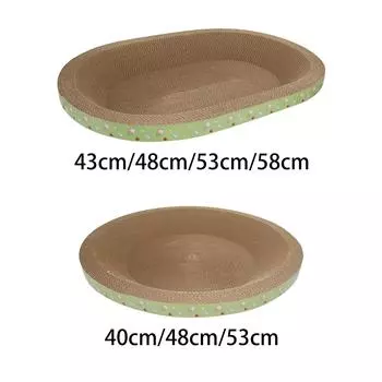 Когтеточка для кошек Многофункциональная подставка для отдыха Износостойкая зоотовары Кошачья когтеточка для котят Домашние кошки Маленькие Средние Большие кошки 43cmx28cmx8cm