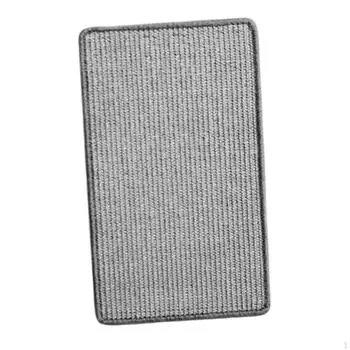 Когтеточка для кошек, напольный коврик для когтей, коврик с самоклеящимися лентами, защищает ковер и диван из сизаля S