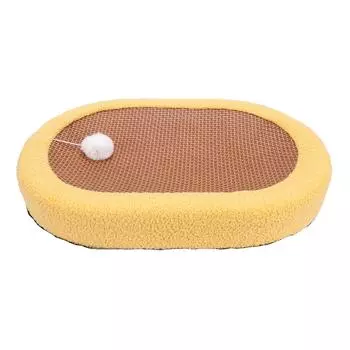 Когтеточка для кошек Овальная доска для кошек Когтеточка для кошек Мебель для гостиной Защитная решетка для домашних кошек Grinding Cl