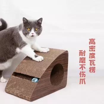 Когтеточка для кошек Peanut Cat Scratching Claws специальной формы Гофрированная когтеточка для кошек Товары для животных