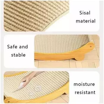 Когтеточка для кошек Съемная износостойкая кошачья игрушка для котят Многофункциональная кровать для сна для кошек Когтеточки для кошек