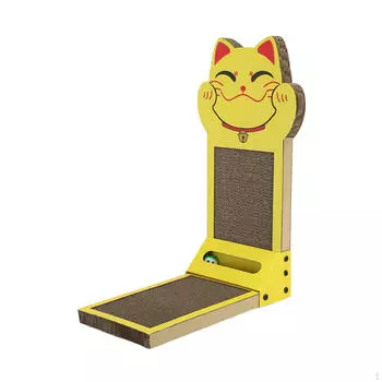 Когтеточка для кошек Вертикальная и горизонтальная Защитная Мебель Картонная Кровать Стабильная Игровая белый