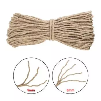 Когтеточка для самостоятельного изготовления, игрушечная кошка, лазалки, ножки стола, веревка для связывания, натуральная сизалевая веревка, шпагат