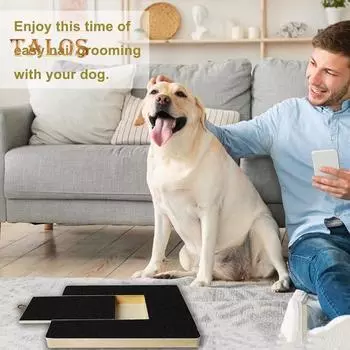 Когтеточка для собак, выдвижная когтеточка для когтей, регулируемая пилочка для ногтей, доска для стрижки, игрушка-когтеточка для домашних животных мелких, средних и крупных пород S