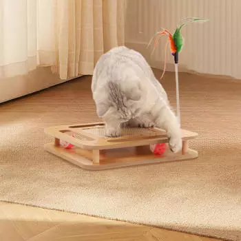 Когтеточка и диван для домашних кошек, защитная игровая площадка для мебели Hexagon