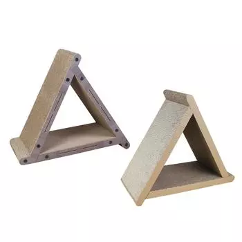 Когтеточка картонная шлифовальная когтевая защита ковров многоугольные вертикальные столбики для кошек для игрушки-когтеточки