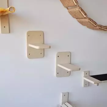 Когтеточки для кошек, настенные полки, стеклянные когтеточки для кошек, присоски, маленькие тарелки для лазанья, аксессуары для домашних животных, приспособления для кошек