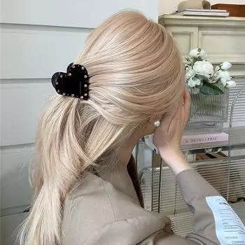 Когти Акула Зажим для волос Зажим для волос Корейский стиль Зажим для волос Женские аксессуары для волос Любовь Волосы Коготь красный