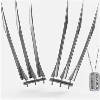 Когти, Когти с пластиковыми ручками для взрослых, Волчьи когти для Хэллоуина Косплей Реквизит Одна пара One Size