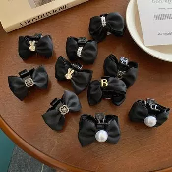 Когти Ткань Кролик Y2K Женские Аксессуары Для Волос Корейский Стиль Головной Убор Милая Шпилька Заколка Для Волос Бантик C