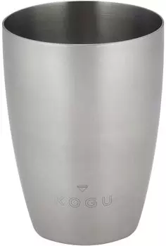 KOGU Coffee Tools Чашка для кофейных зерен из нержавеющей стали с матовой отделкой, пригодная для мытья в посудомоечной машине, приемник для кофейного порошка Tsubame Sanjo 44343 Подарок на день рождения