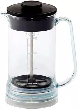 KOGU Coffee Tools Unbreakable French Press in Removable Bottom Easy to Clean Fine Powder Reduction Scale Included 400ml Tritan Coffee Maker Tea Maker