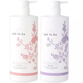Koh To Ka Essence Lotion 1000ml Cleansing Gel 1000ml +