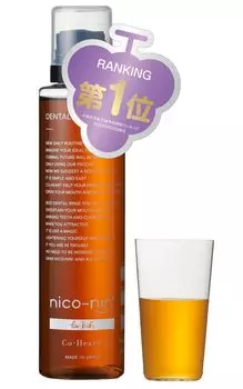 Koharuto для детей ополаскиватель для полости рта Niconin Kids Oral Care nico-nin (Детский / 200мл) Детский (виноградный вкус, не острый, гипоаллергенный) (1