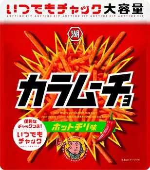 Koikeya Anytime Chuck Stick Columnoucho со вкусом острого перца чили 140 г x 12 пакетиков красный