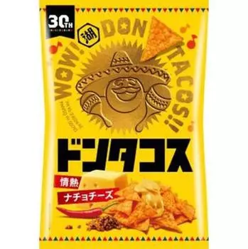 Koikeya Don Tacos Страстный сыр Начо 60 г x 12 пакетиков