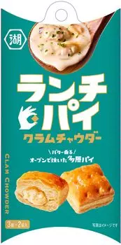 Koikeya Lunch Pie Clam Chowder 6 шт. x 12 коробок (стандарт 33г)